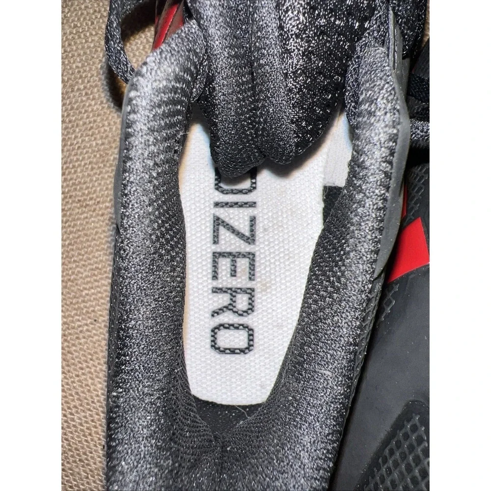 Adidas Mens Adizero Impact .2 MD Football Cleats Black & Red IF5102 Size 7